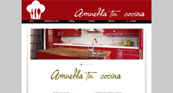 Desktop Screenshot of amueblatucocina.com